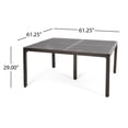 thumbnail image 6 of Gloss Black Cast | Ideal for Outdoor Celebrations | Lightweight and Attractive Table, 6 of 6