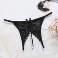 thumbnail image 2 of Women's Briefs plus Size Thongs Extra Large Panties for Women Bikini Underwear for Women No Show plus Size Panties 2x Seamless Underwear Pack High Waist No Show Silk Lingerie Female Black XL, 2 of 7