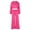 Hot Pink, variant on Womens Sweatsuits 2 Piece Outfits Long Sleeve Crop Hoodies Zipper Pullover Jogger Slim Pants Casual Athletic Set Hot Pink S(S)
