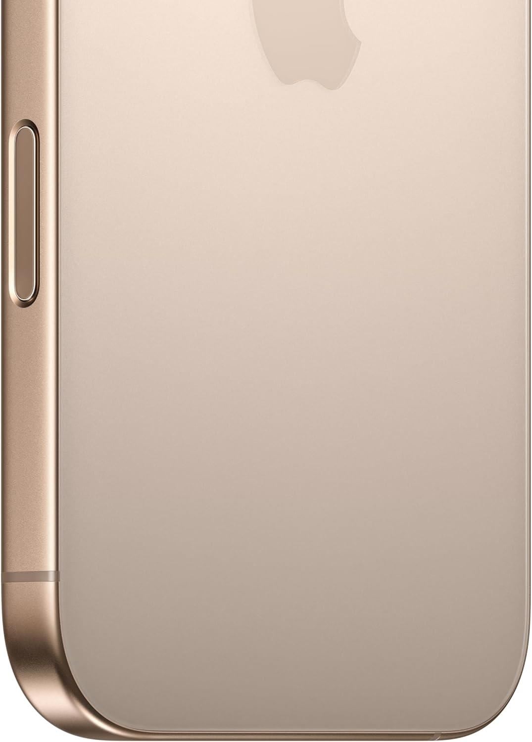 Restored Premium Apple iPhone 16 Pro - Carrier Unlocked - 128GB Desert Titanium (Refurbished)