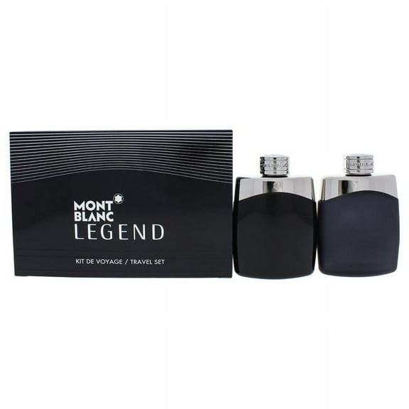 Montblanc Legend Cologne Gift Set for Men, 2 Pieces (3.3 Oz EDT Spray 3.3 Oz After Shave Splash)