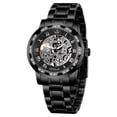thumbnail image 1 of ALPS Men's Watches Mechanical Watches for Man Hand-Winding Skeleton Classic Business Fashion Stainless Steel Waterproof Wristwatch Gift for Man, 1 of 9
