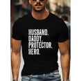 thumbnail image 1 of Leisure Fit, Men's Casual Geometric Print T-Shirt - Stretchy, Breathable Fabric, Round Neck, Short Sleeve - Perfect for Summer Outings Tee For Adult, Men, Women, Teen, Teenager, Adolescent, Youth, 1 of 5