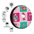 thumbnail image 4 of Saiise Sanrio Bd Print Rv Spare Tire Cover Wheel Tire Cover for Travel Trailers Protectors Weatherproof Dust-Proof for Camper Trailer Truck SUV Rv Universal-15 inch, 4 of 8