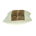 thumbnail image 3 of HomeRoots Glam Off White with Golden Sequins Lumbar Throw Pillow White, 3 of 5