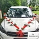 thumbnail image 3 of Simulación de flores para coche de boda, decoración de flores artificiales, guirnalda de rosas. Estilo E, 3 of 9
