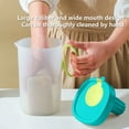 thumbnail image 4 of VOTRUDI Served and Cold Brew Pitchers,1.55L Plastic Iced Coffee Pitcher Clearance,Served Pitcher with Spout,Pitcher for Lemonade Breast Milk Ice Juice Iced Tea,1.55L,Green, 4 of 7