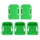 thumbnail image 1 of Soporte De Batería Para Herramienta Eléctrica, 5 Uds., Plástico Abs, Duradero, Estable, Compacto, Para Batería Bosch Bat622 Bat609 De 18V, Para Batería Mak Bl1860B Bl1850B Bl1860 Bl1850 De 18V Monstrate TO005246-04, 1 of 7