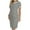 White, variant on vigerkar Women's Casual Striped Maternity Dress Short Sleeve Sleeve Split Thigh Bodycon Dresses Pregnancy Clothes White, S
