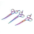 thumbnail image 4 of Kit de tijeras para el cuidado de mascotas, tijeras de peluquería para perros y gatos, herramientas de corte y entresacado., 4 of 13