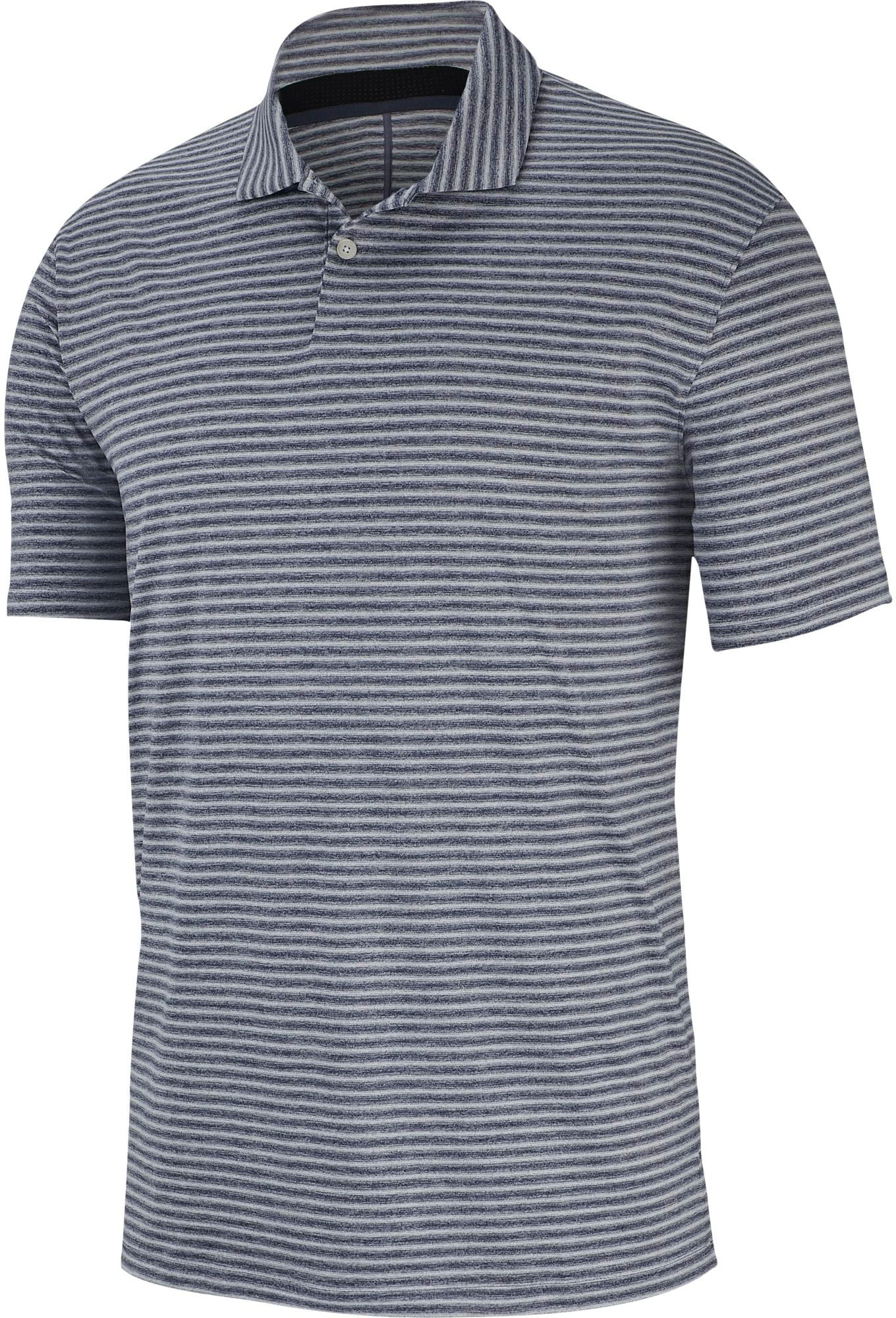 nike men's tiger woods vapor stripe golf polo