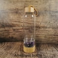 thumbnail image 5 of Crystal Water Glass Bottle Natural Crystal Stone Chip Healing, 5 of 13