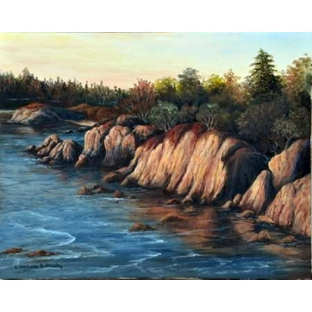 - Carmel Sunset Stretched Canvas - Barbara Felisky (20 x 24)