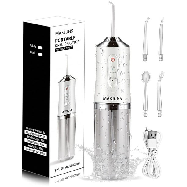 Power Dental Flossers WaterFlosserCordlessTeethCleanerMakjun