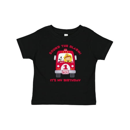 

Inktastic Fire Truck 1st Birthday Boy Gift Baby Boy T-Shirt