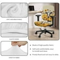 thumbnail image 7 of SCRAWLGOD Cow Sunflowers Butterfly 2 Pieces Comfy Office Chair Slipcover Breathable Split Computer Chair Slipcovers Easy to Remove Washable Boss Chair Covers for Home Decor, 7 of 7