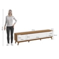 thumbnail image 4 of Rack TV 85" 218cm Canela/Blanco 3 Puertas Kappesberg, 4 of 11