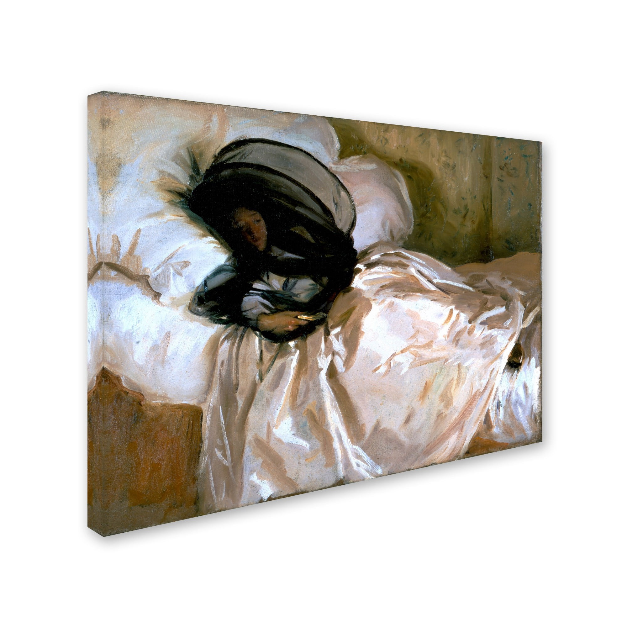 John Singer Sargent 'The Mosquito Net' Canvas Art