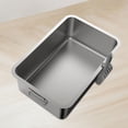 thumbnail image 1 of Caja de arena para gatos, orinal para gatos, acero inoxidable, semicerrado con asa de transporte lateral, orinal para gatos, inodoro, bandeja de arena Fernando Bandeja de arena para gatos, 1 of 8