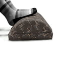 thumbnail image 5 of Floral Foot Rest, Soft Orange and White Dotted Branches Buds Branches Spring Seasonal Pattern, Non-Slip Backing Adjustable Ergonomic Memory Foam Leg Support for Office, Orange White Grey, by Ambesonne, 5 of 5