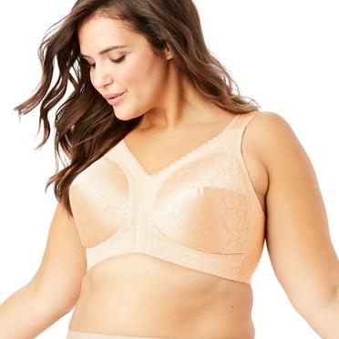 Playtex Women's Plus Size  18 Hour Ultimate Shoulder Comfort Wireless Bra 4693