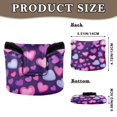 thumbnail image 2 of Haosy Pink and Purple Hearts Golf Mallet Putter Cover Strong Magnetic Leather Golf Club Headcover Closure, 2 of 7