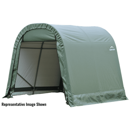Garage 10 x 8 x 8 ft. Round Standard Grey