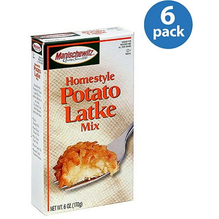 Manischewitz Homestyle Potato Latke Mix, 6 oz, (Pack of (Best Almond Meal Pancakes)