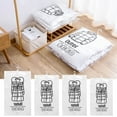 thumbnail image 1 of Bolsas de almacenamiento al vacío XL/L/M - Bolsas de compresión colgantes para edredones, mantas y ropa de invierno, organizador que ahorra espacio, material transparente PET+PE, 1 of 6