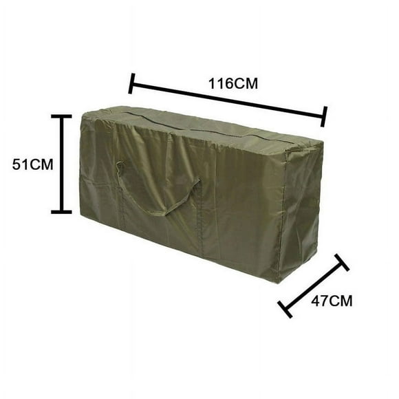 Mobilier de Jardin Coussins Sac de Rangement Grand Imperméable Léger Extérieur Siège Pads Transporter Sac à Main