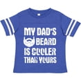 thumbnail image 3 of Inktastic My Dad's Beard is Cooler Than Yours in White Boys Toddler T-Shirt, 3 of 5