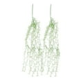 thumbnail image 6 of SEWCHICS moss wall decor Artificial Hanging Plant Plastic Wall Decor Home Owners Dining Room 2pcs, 6 of 8