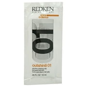Outshine 01 Anti-Frizz Polishing Milk by Redken for Unisex - 0.35 oz Polishing Milk