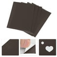 thumbnail image 3 of Ofertas Únicas 4Pcs Parches de Reparación Autoadhesivos Impermeables para Exteriores de Fibra de Poliéster Nylon Marrón Oscuro, 3 of 5