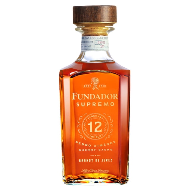 Pack de 2 Brandy Fundador Supremo 12 años 700 ml Fundador