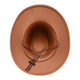 thumbnail image 5 of JAHH Shapeable Western Cowboy Hat for Men Women Felt Fedoras Cap Outback Cowgirl Jazz Hats with Belt Buckle Sunhat Winter, 5 of 6