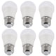 thumbnail image 5 of Bombilla LED ANGGREK 6 PCS 5W Mini Bombillas Blanco Cálido E26 Base G45, 5 of 8