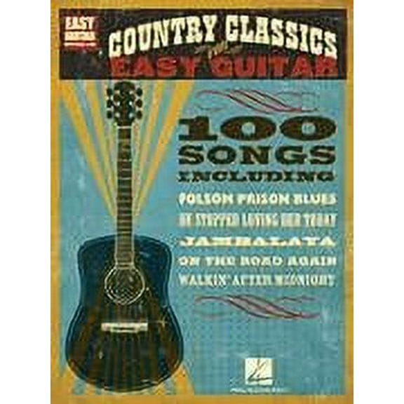Country Classics for Easy Guitar Book, Hal Leonard Publishing