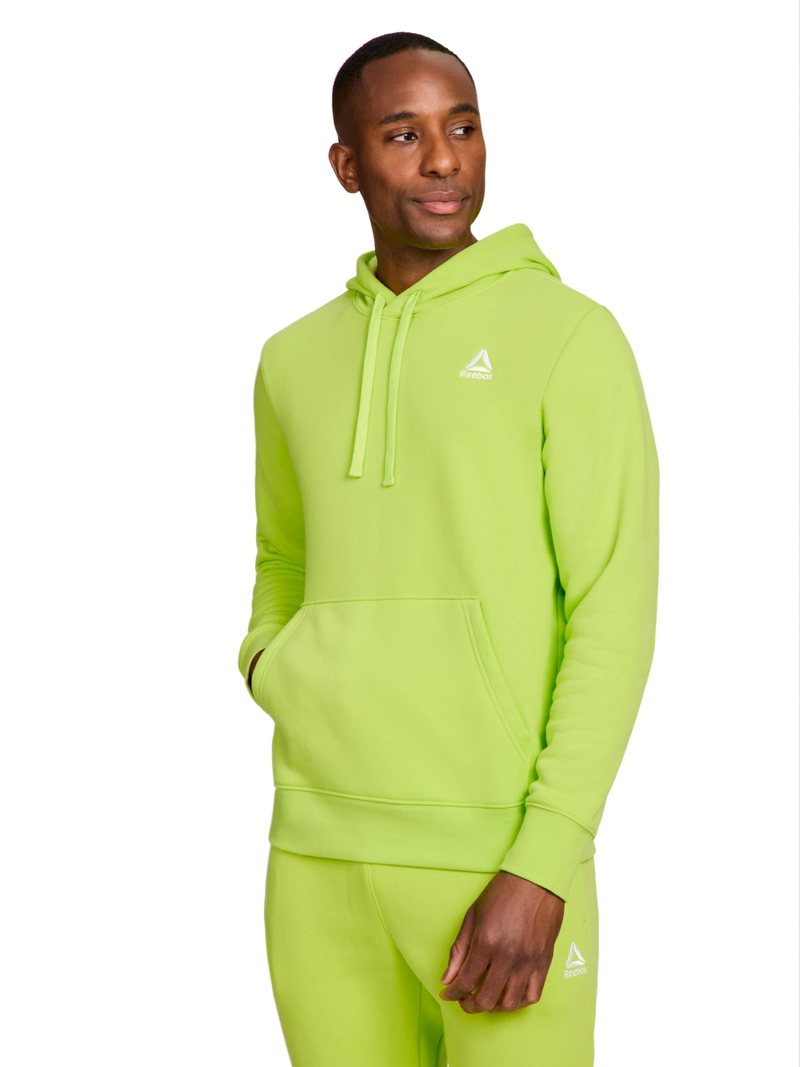 Reebok Men's and Big Men's Game Day Fleece Left Chest Hoodie, Sizes XS-5XL