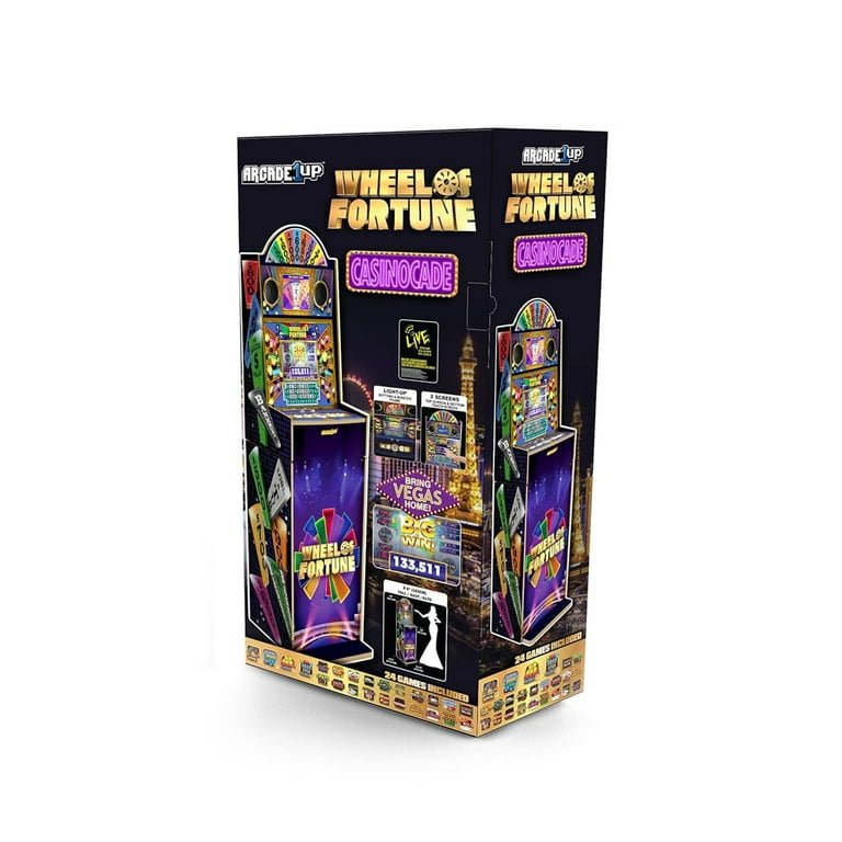 Arcade1Up Wheel of Fortune Tall Stand Up Cabinet Video