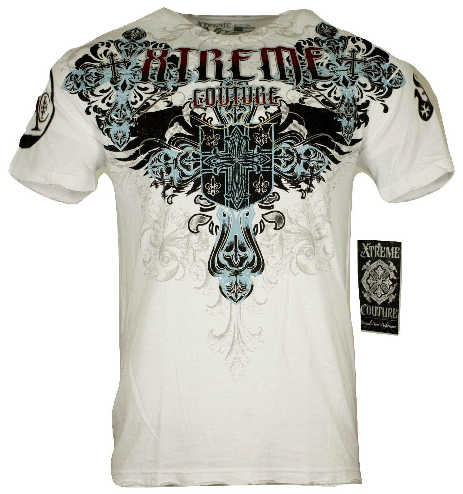Xtreme couture By Affliction Men's T-Shirt Classic Crest - Walmart.com