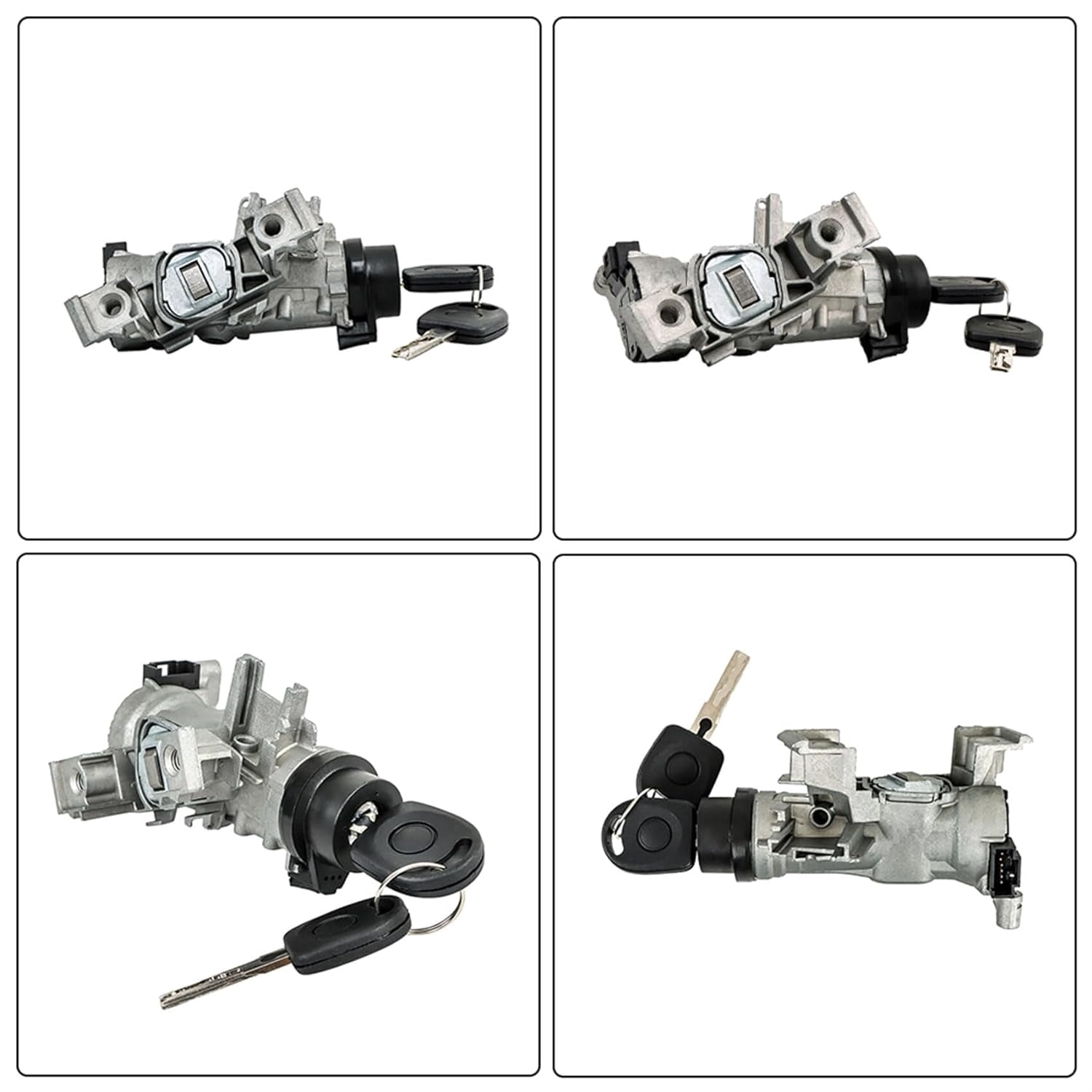 SHZAITOR Ignition Switch W/Keys and Chips Replacement for Jetta 2006-2018 2.0L 2.5L 1.4L 1.8L Lock Bolts