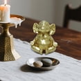 thumbnail image 4 of Figura de elefante de yoga, adorno de escritorio, colección moderna, artesanía de resina, decoración del hogar Estilo A, 4 of 8
