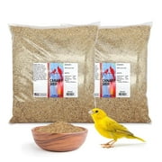 Morning Bird Canary Seed – Nutritional Rich in Vitamins and Supplements for Birds – Ideal for Healthy Feathers and Strong Bones Seed for All Birds Type 18 lbs (2-Pack, 9 lbs Each)