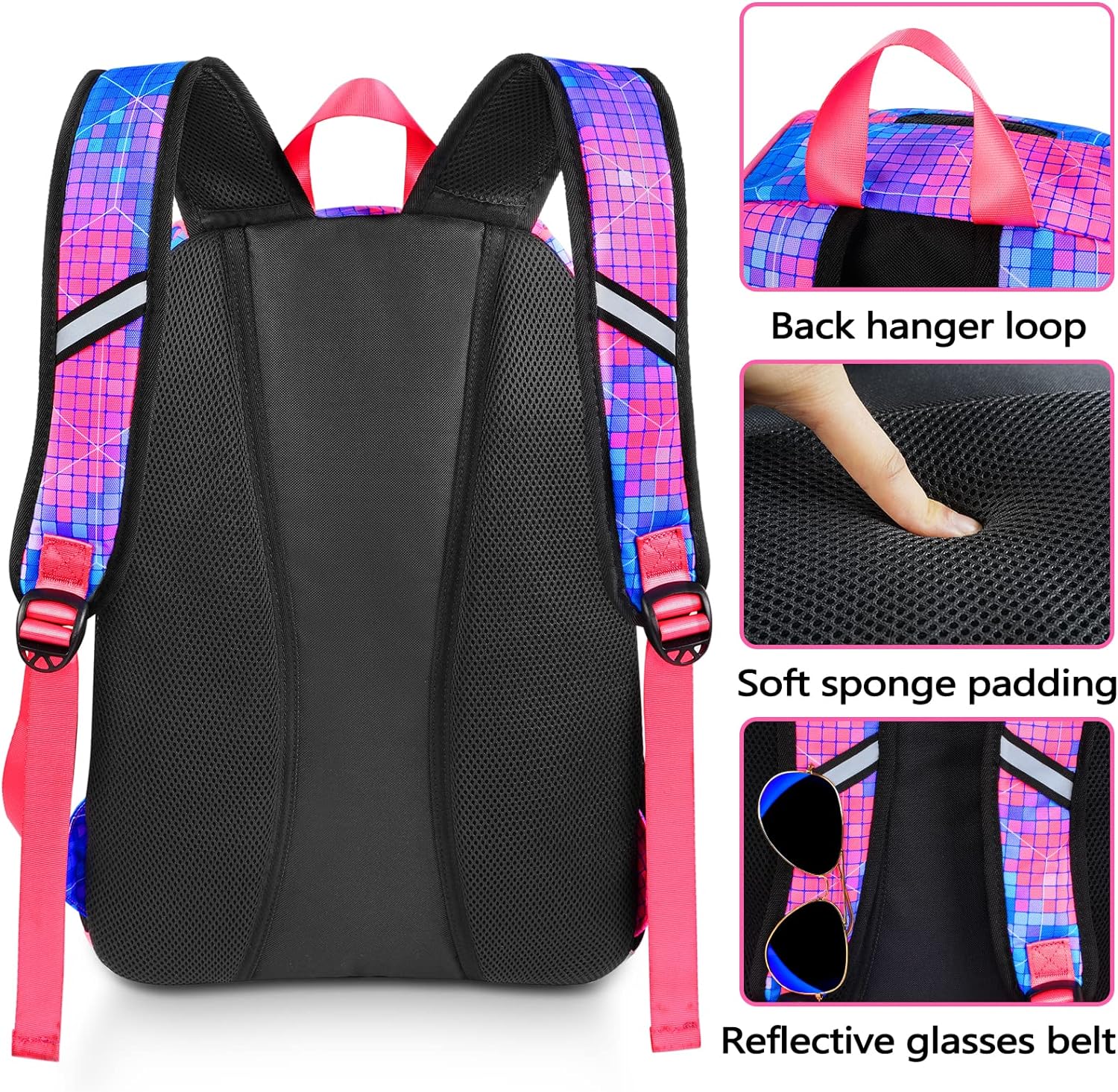 Basketball Backpack & Tennis Bag 6 Rackets, Sturdy Soccer Bag with Ball Holder & Large Protective Convertible Racquet Backpack with Shoes Compartment for Men Women