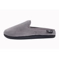 thumbnail image 3 of Roxoni Men's Slippers Slip On Terry Clog Comfort House Slipper Indoor/Outdoor Grey, 3 of 5