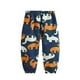 thumbnail image 1 of Odeerbi 1-6 Años Para Niños Pantalones de Chándal Lindo Entrenamiento de Estampado de Dinosaurio Atletismo Pantalones de Joggadores Atletismo Pantalones Cortos Joggers, 1 of 3