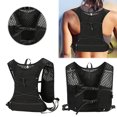 thumbnail image 2 of Hydration Backpack Large Capacity Ultralight Storage Knapsack Breathable Mountaineering Vest Bag Camping Sports Backpack (Black), 2 of 13