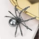 thumbnail image 2 of Broche de araña bruja joyería de bruja Pin de Halloween 2 piezas, 2 of 5