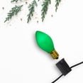 thumbnail image 2 of Northlight C7 Opaque Christmas Replacement Bulbs - Green - 4ct, 2 of 9